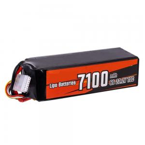 Lipo Battery 7100mAh 22.2V 70C with XT60 Plug Lipo Battery 7100mAh 22.2V 70C with XT60 Plug